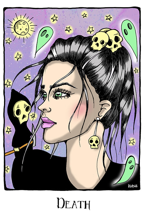 Death 11"x17" Tarot Card Print