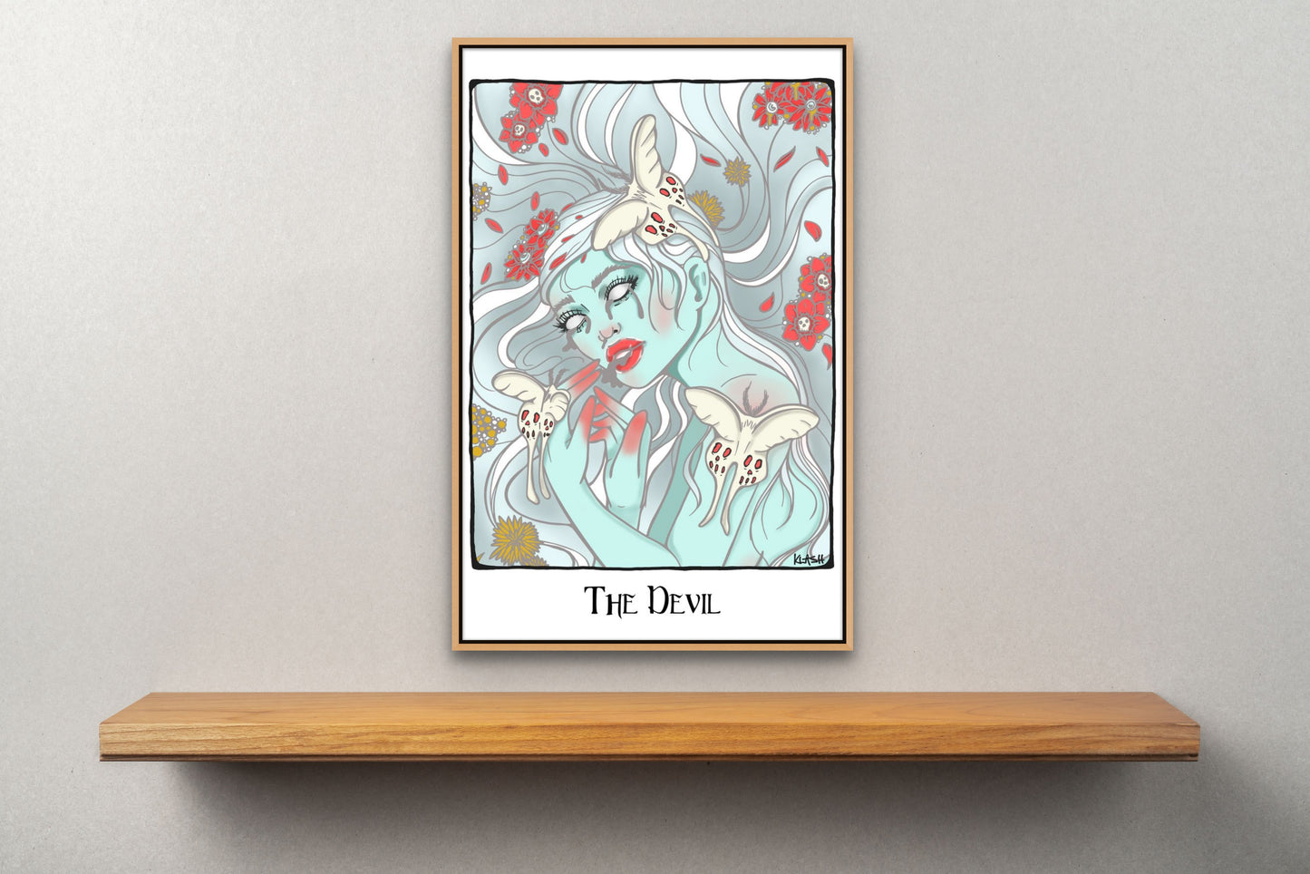 The Devil 11"x17" Tarot Card Print