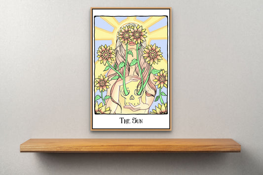The Sun 11"x17" Tarot Card Print